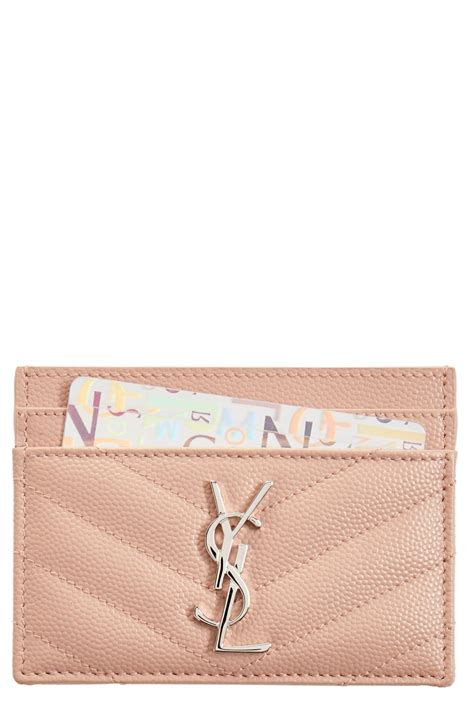 ysl credit card holder nordstrom|ysl card holder on sale.